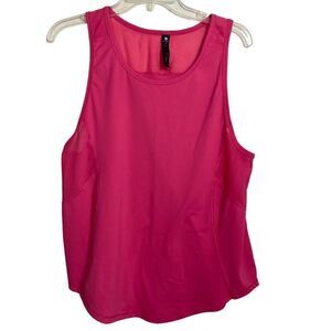 90 Degree M pink active top with mesh accents yoga work out , gym